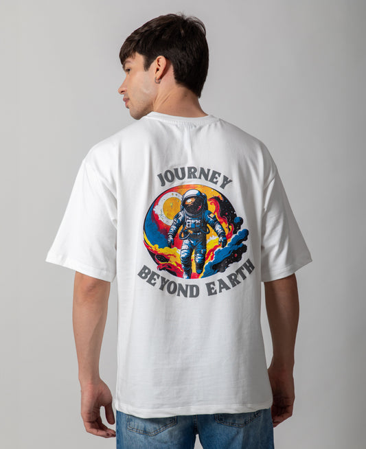 Journey Beyond the Earth Oversized Visionary Tee