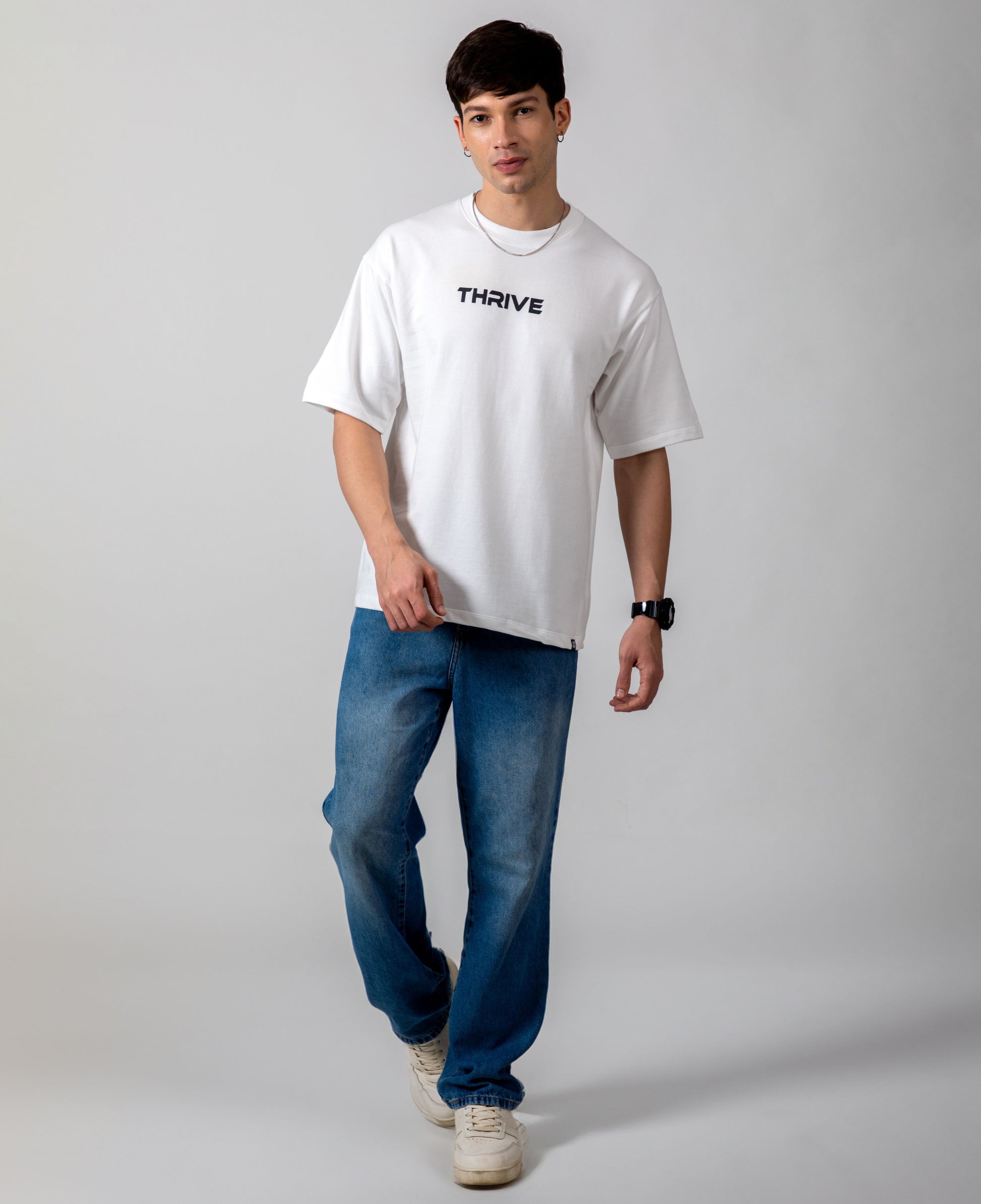 Solid White Essential Everyday Tee