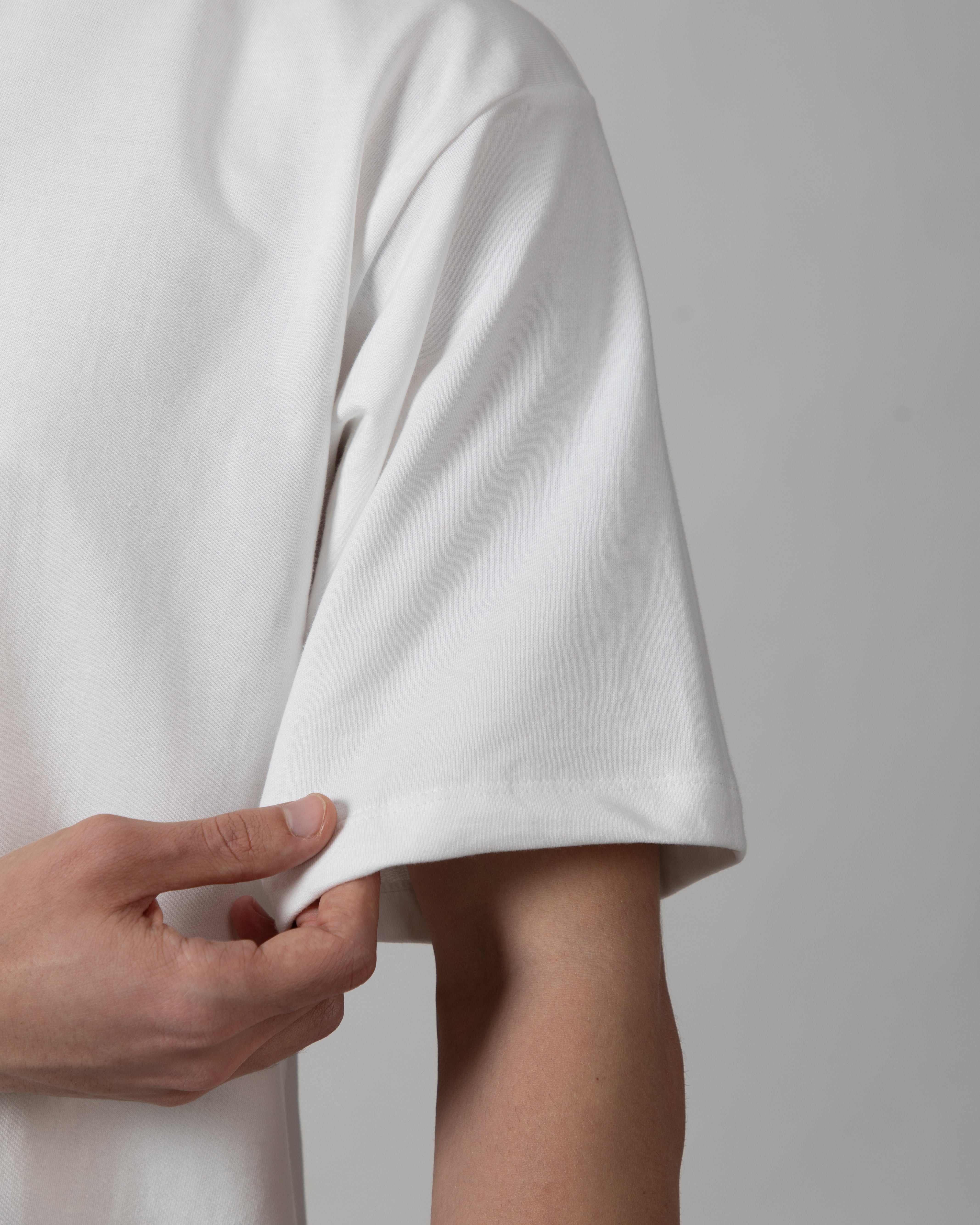 Solid White Essential Everyday Tee