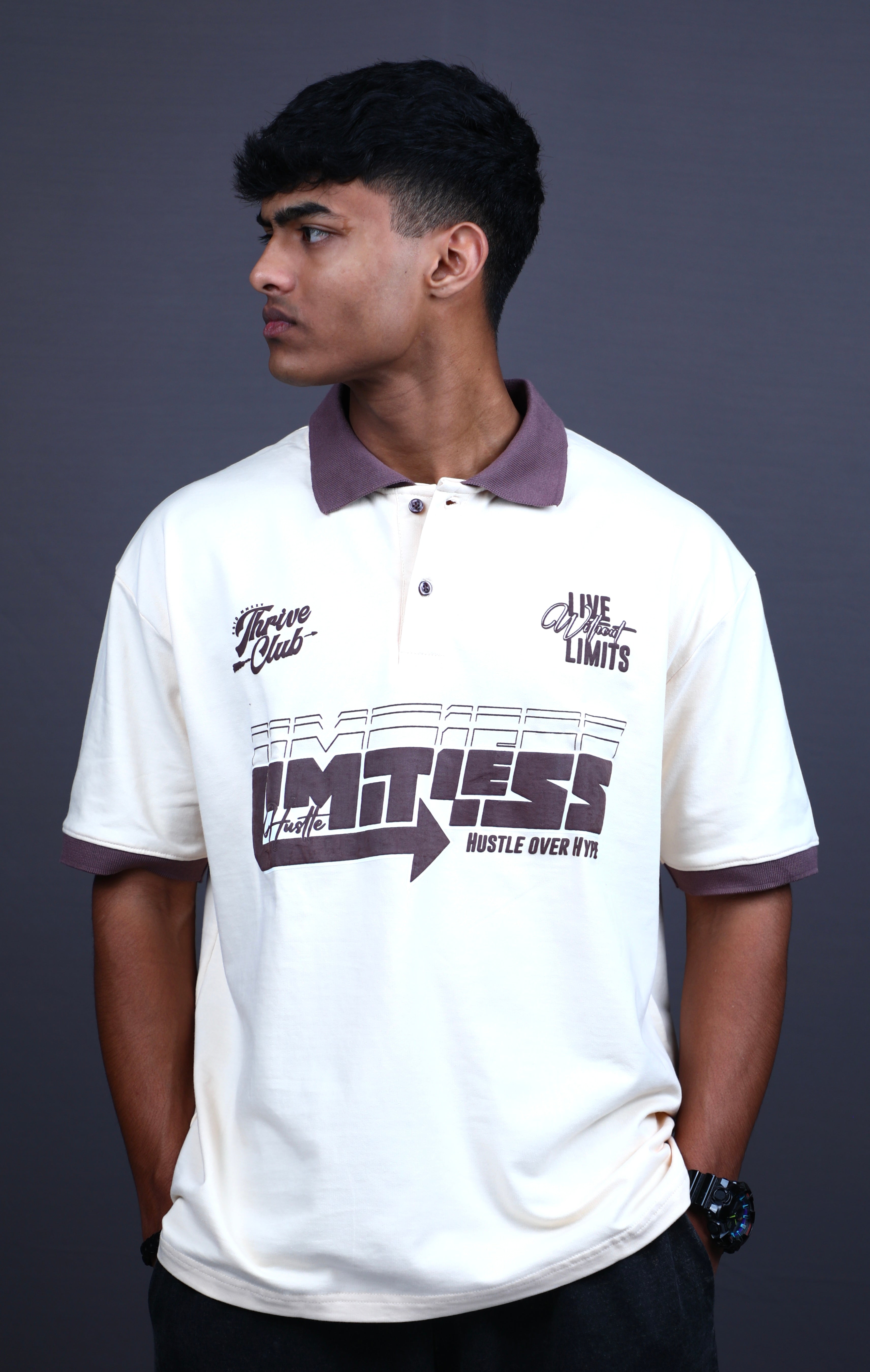 Limitless Hustle Polo