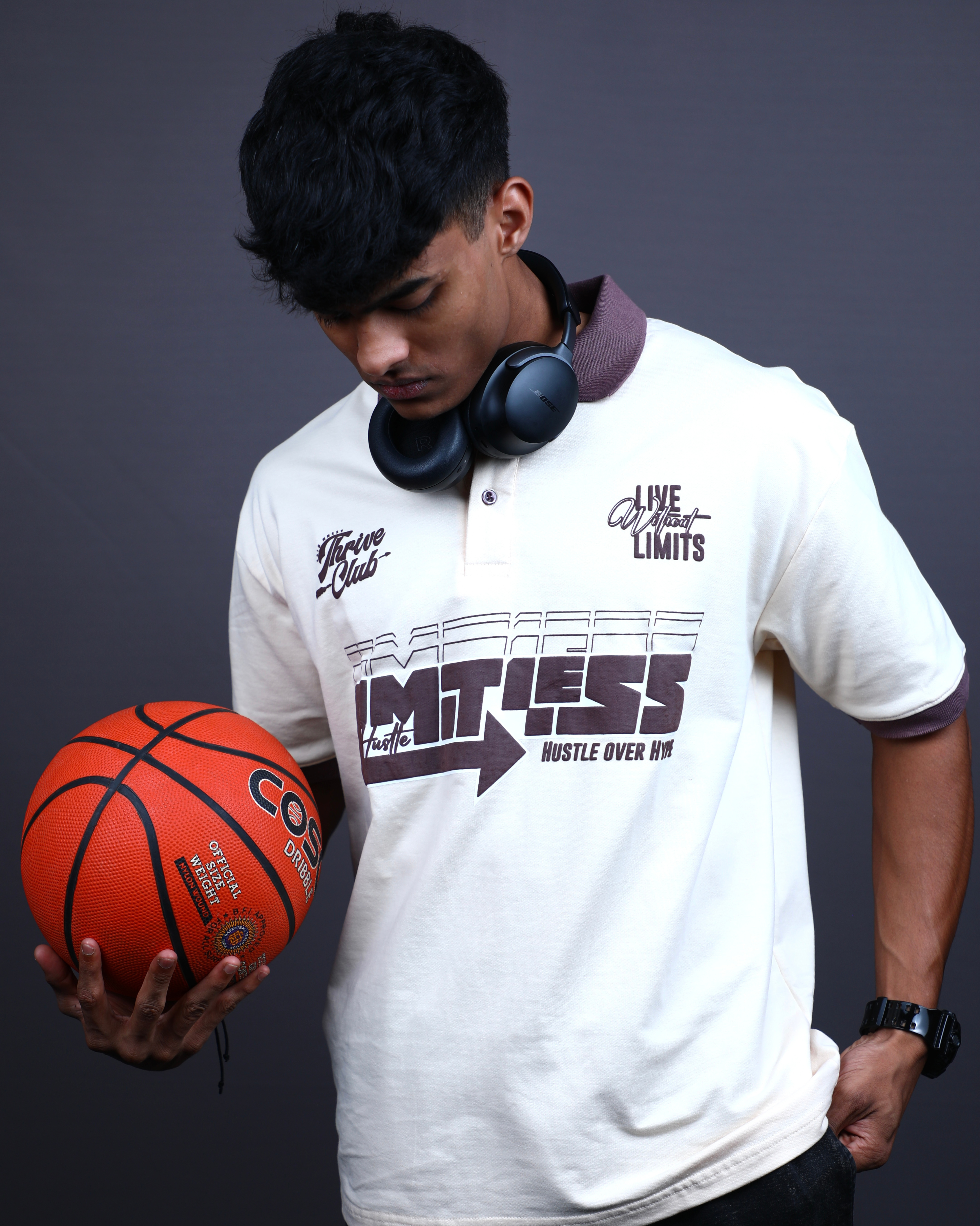 Limitless Hustle Polo